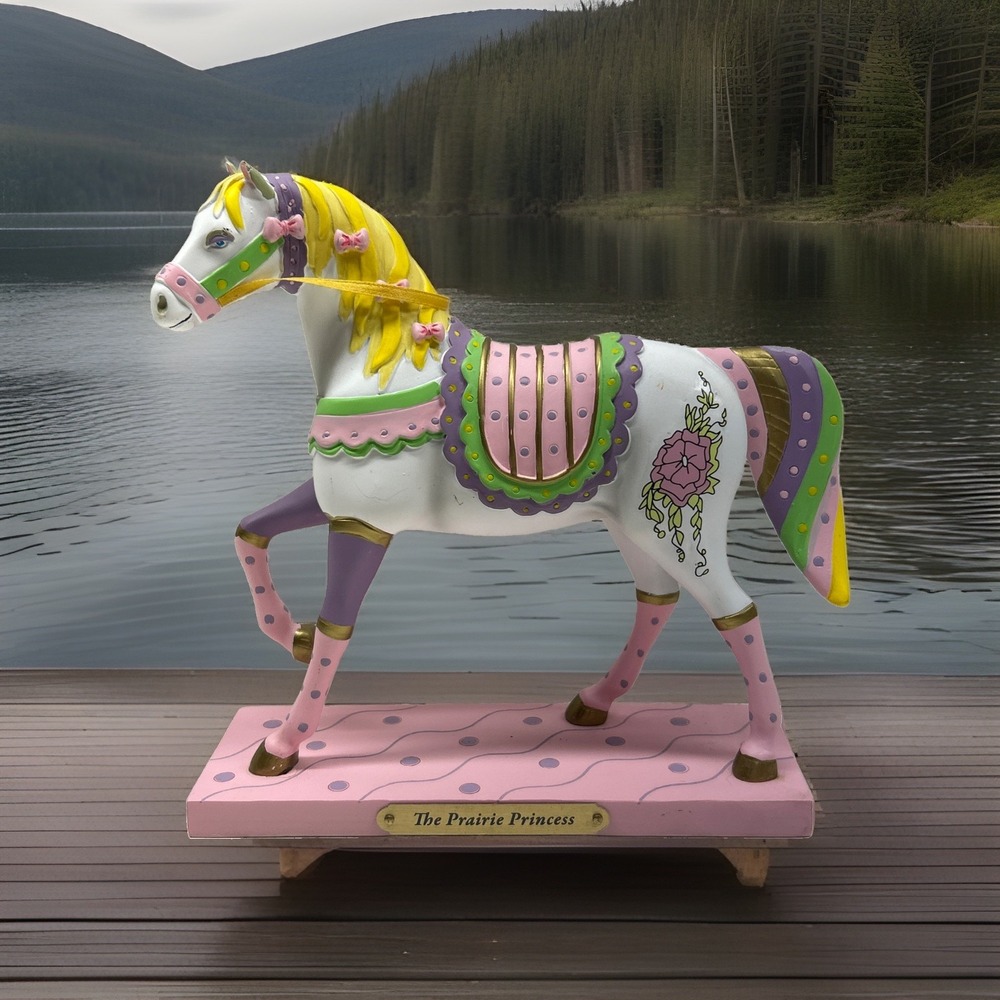 Enesco Trail of Painted Ponies Horse "The Prairie Princess" Figurine